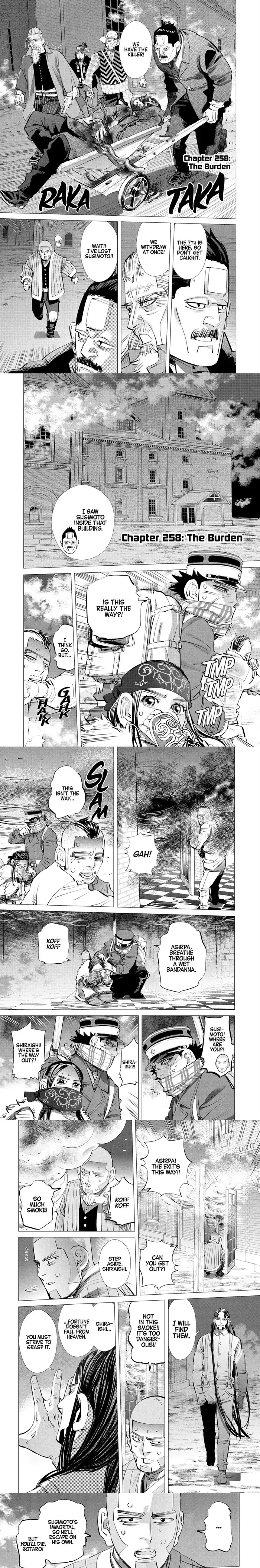 Golden Kamuy Chapter 258 image 1_optimized